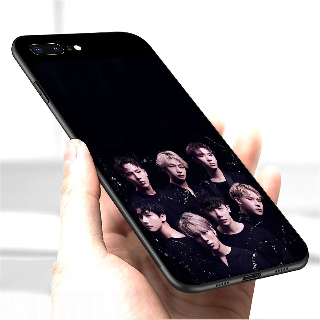 Мягкий силиконовый чехол для телефона MONSTAX Monsta X kpop iPhone 12 Mini XR XS 11 Pro Max 5 5S SE 6 6S 7 8 Plus