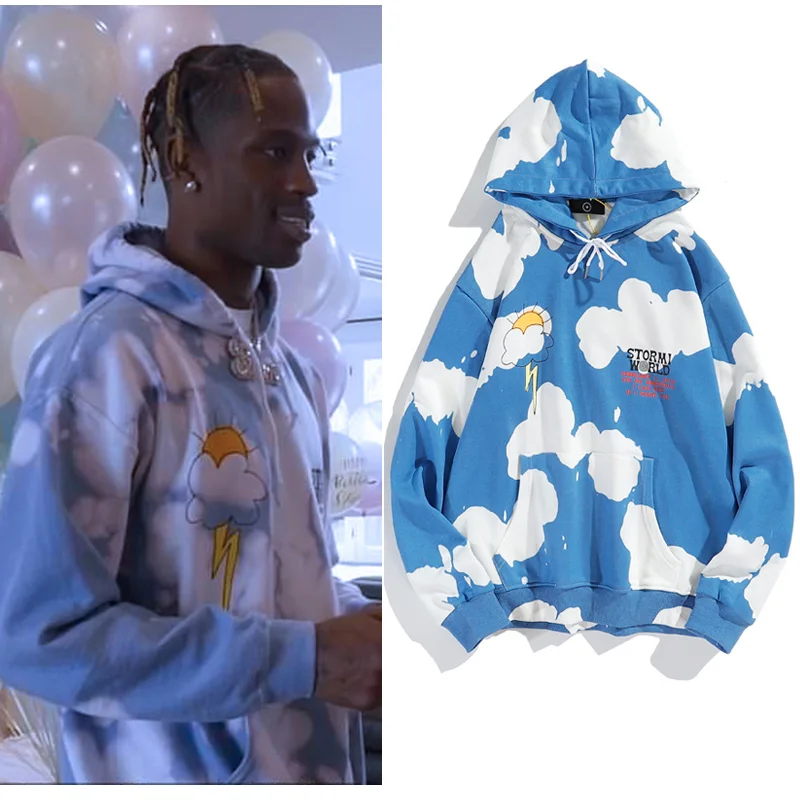 

Tie Dye Stranger Things Sweatshirt Men And Women Wish You Were Here Letter Embroidery Hooded Hoodies Oversize Hip Hop Hoody