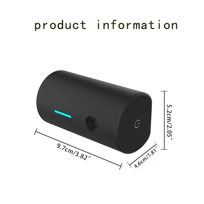 Ozone Generator Air Purifier Fresh Deodorizer Fridge for Refrigerator Closets Pet Car Portable Removal Toilet Deodorant | Электроника