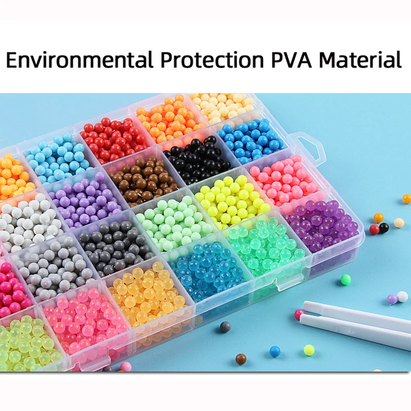 Пазл с водяными бусинами диаметром 5 мм набор для самостоятельной сборки игры