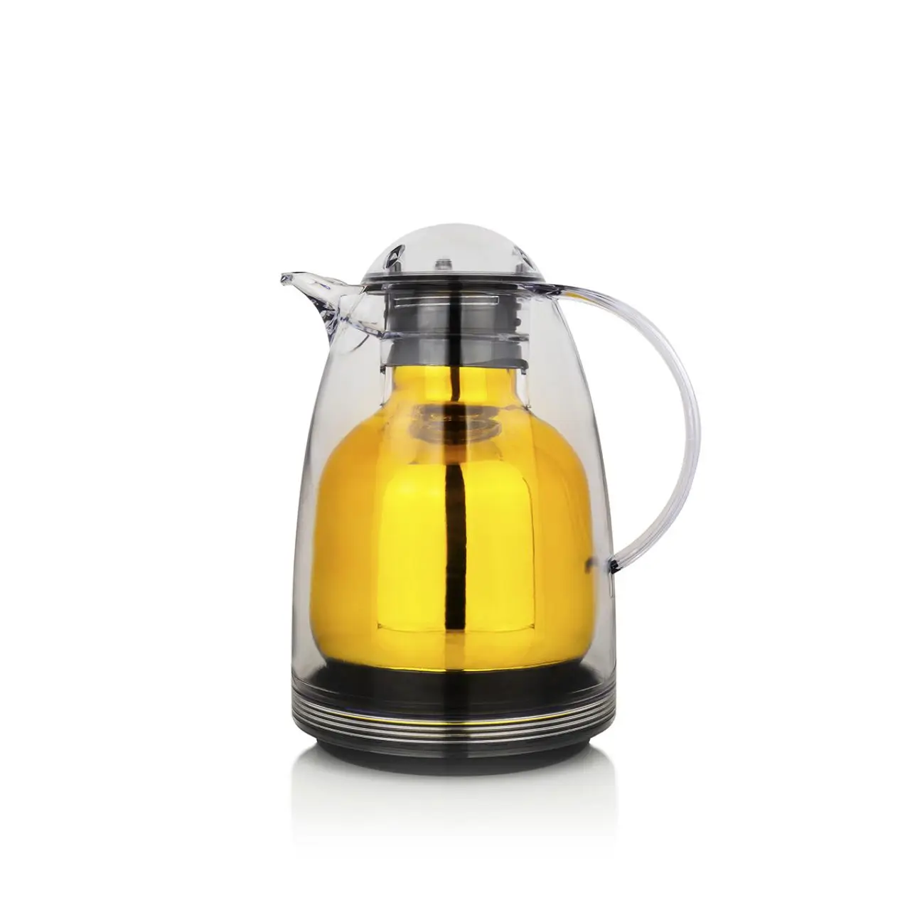 

Acrylic 1 LT Gold Flat Lid Vacuum Flask