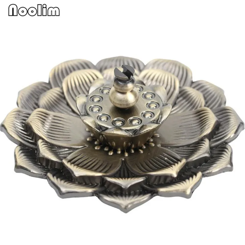 Новый Лотос медный для благовоний горелка многоразовая палка держатель Рожков