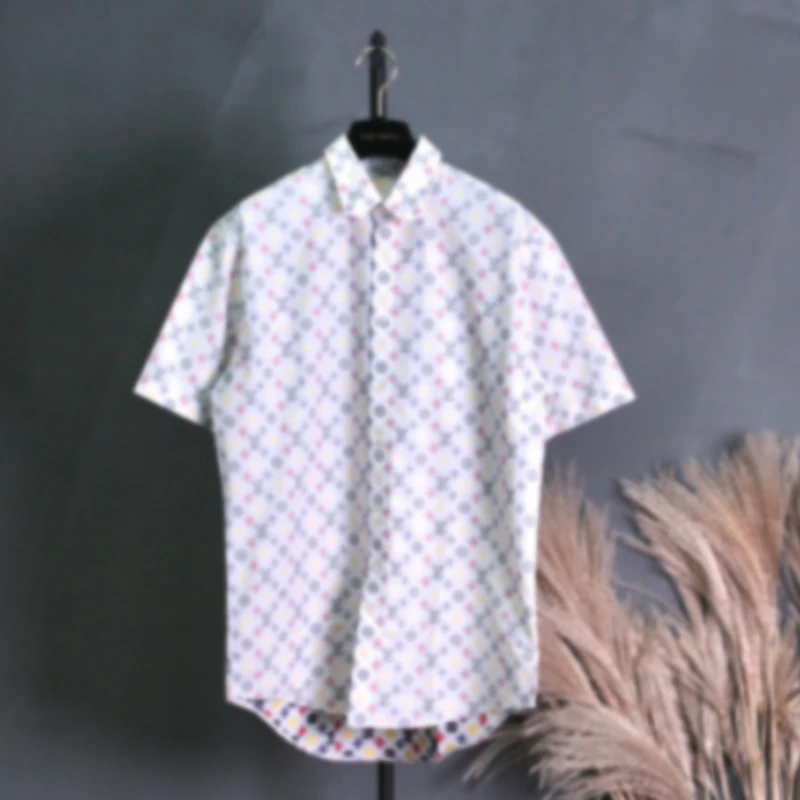 

Luxury Branded blouses for women Female shirt short sleeve blouse vintage Dress button up ajax 2020 2021