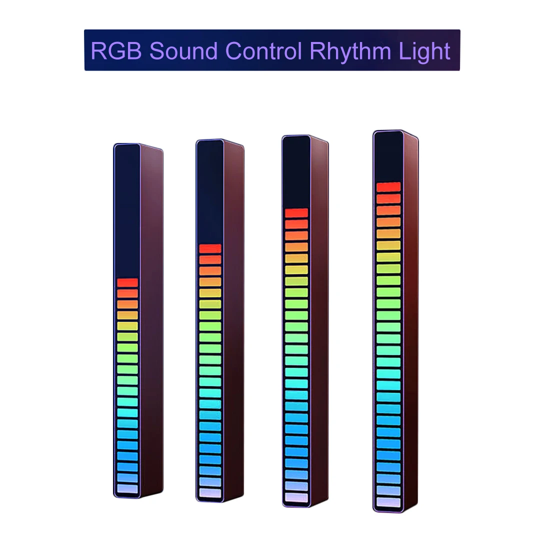 

Светодиодная лампа RGB, новинка, музыкальный светильник, пикап, атмосферсветильник ритм, освесветильник для вечерние, декоративная лампа, св...