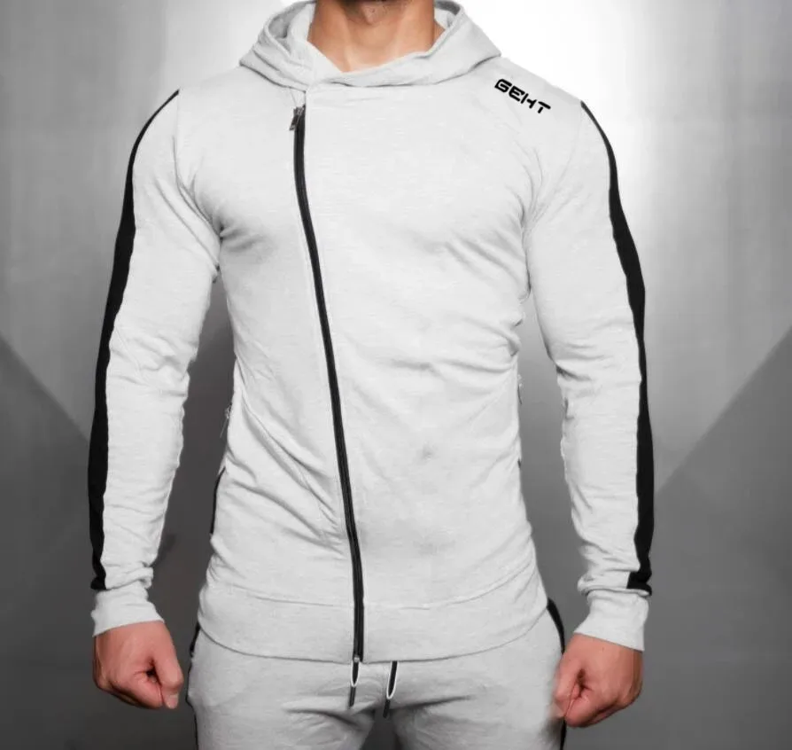 

GEHT New brand Gyms New Brand Sweatshirt Men Hoodies Winter Solid Hoodie Mens Hip Hop Coat Pullover Men's Casual Tracksuits