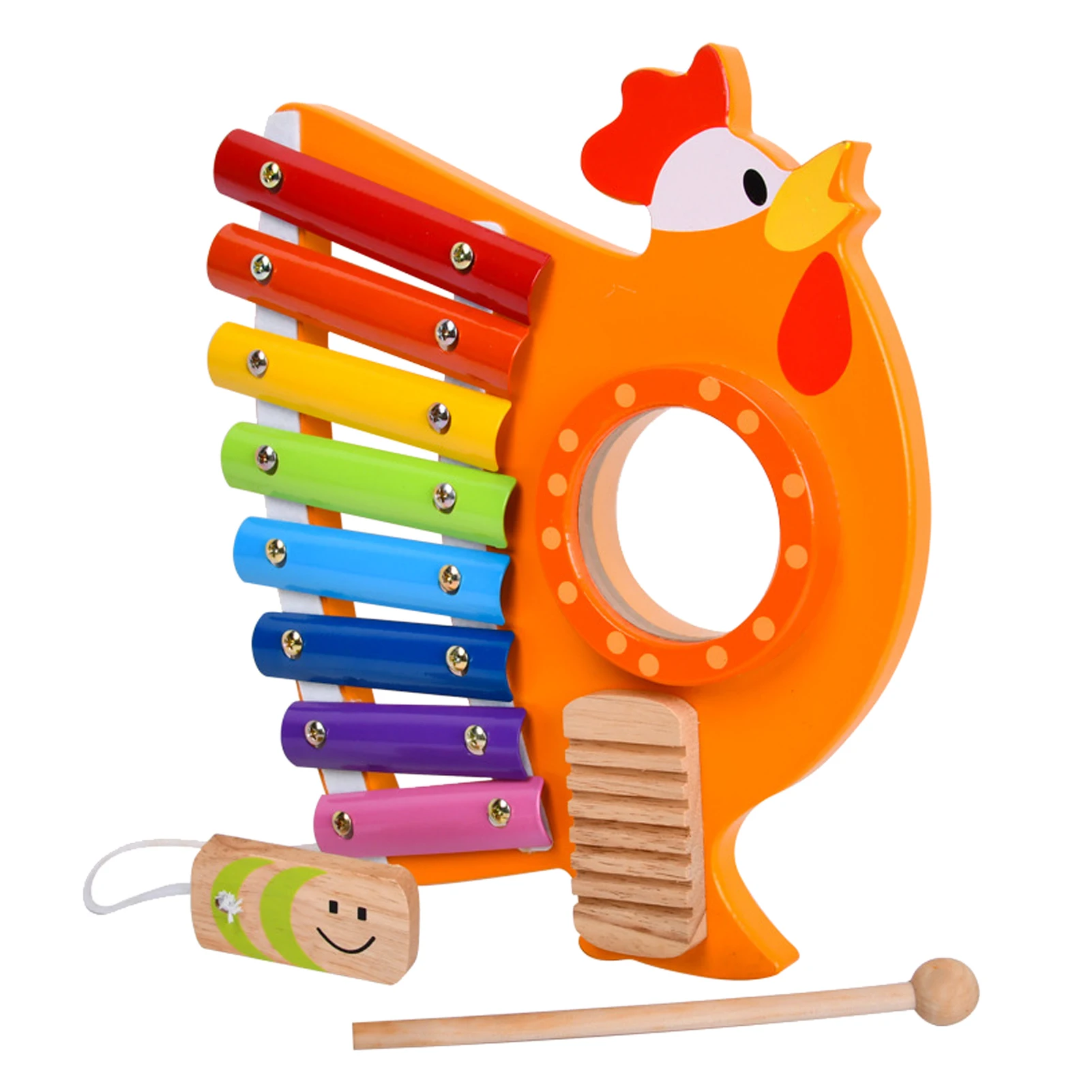 

Durable Home Boys Girls Gift Colorful Accessories For Kids Xylophone Toy Funny Music Instruments 3 In 1 Educational Interactive