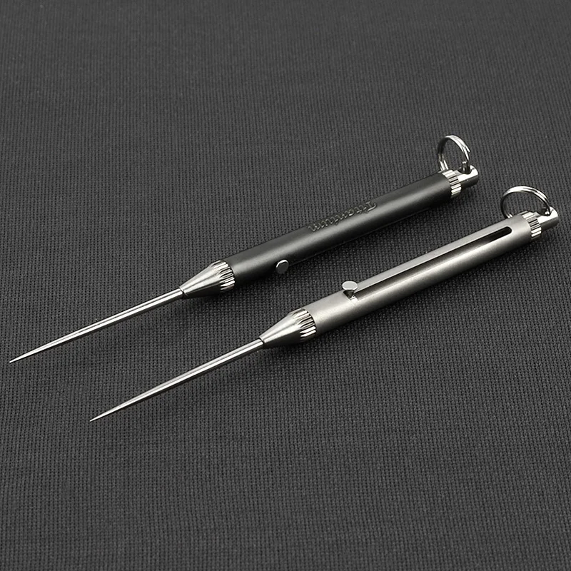 Титановая зубочистка для кемпинга вилка фруктов столовая посуда из титанового