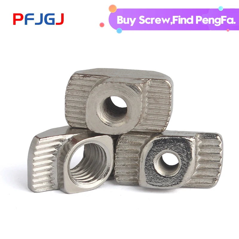 Пэн Fa 304 нержавеющая сталь европейский стандарт T nut алюминиевый профиль M4 M5 M6