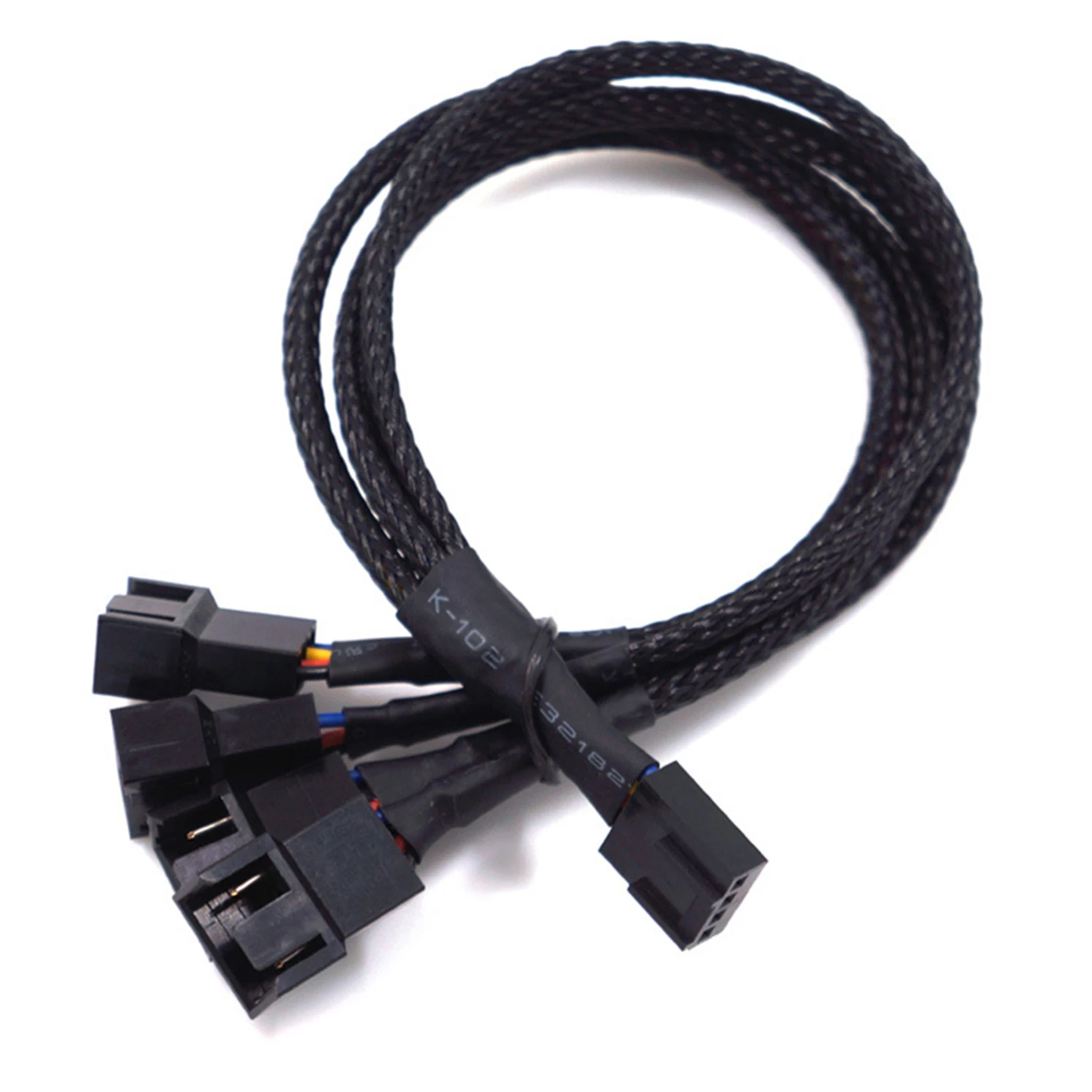 

PWM 4pin Fan Power Extension Cable Motherboard CPU 4pin to 2 3 4 Way 4pin Cooler or 3pin Case Fan Power Spliter @M23