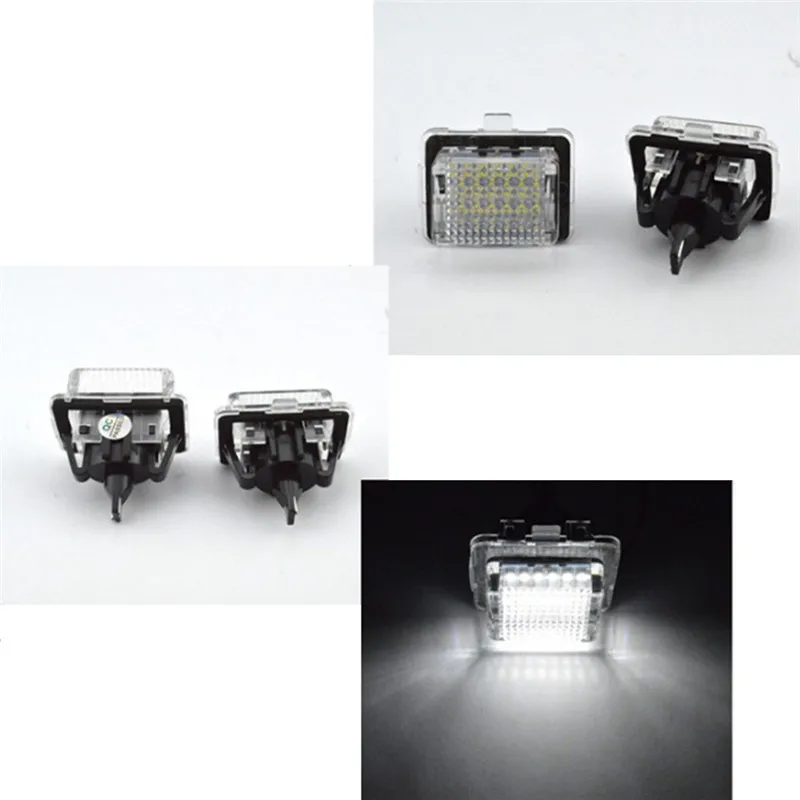 2 шт. 3 Вт 18 Led Автомобильный светильник номерного знака для Mercedes-benz C E S CL Класс