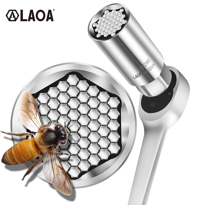 Набор многофункциональных торцевых гаечных ключей LAOA Аксессуары для