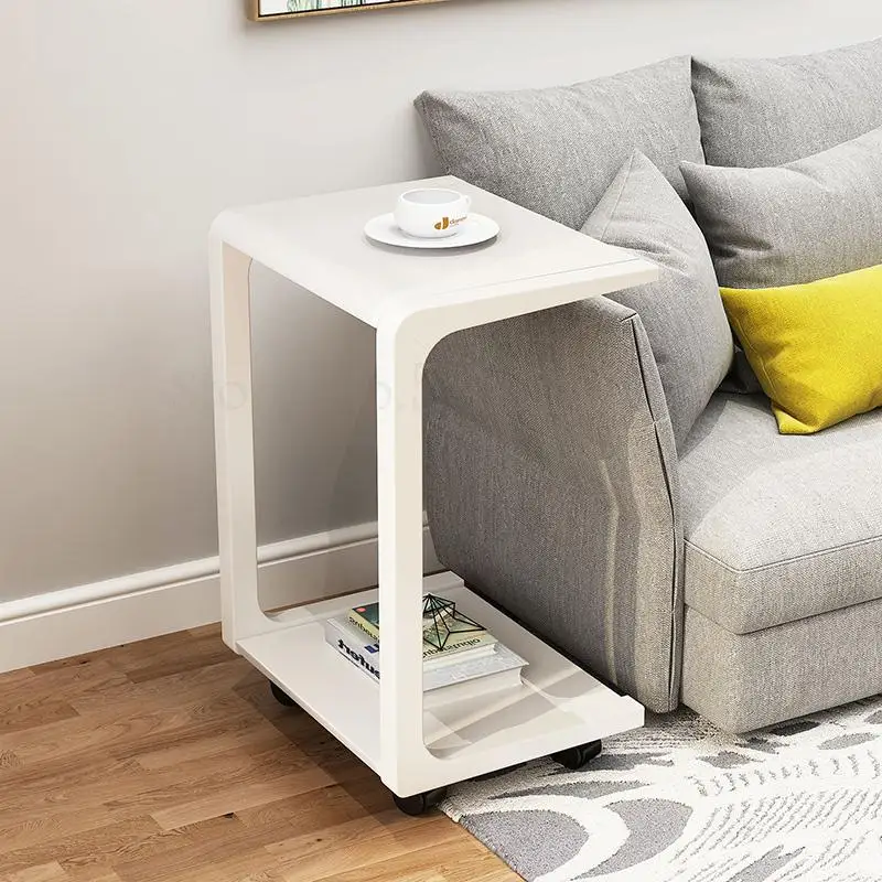 Съемный диван из цельного дерева пристенный шкаф Nordic угловой столик простой