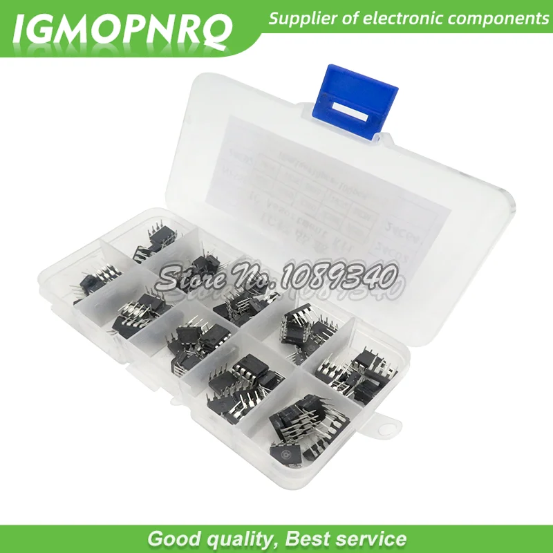 

100PCS/lot In common use DIP IC kit NE555 UC3842 UC3843 UC3845 24C02 24C04 24C08 24C16 24C32 24C64 DIP each 10PCS hjxrhgal