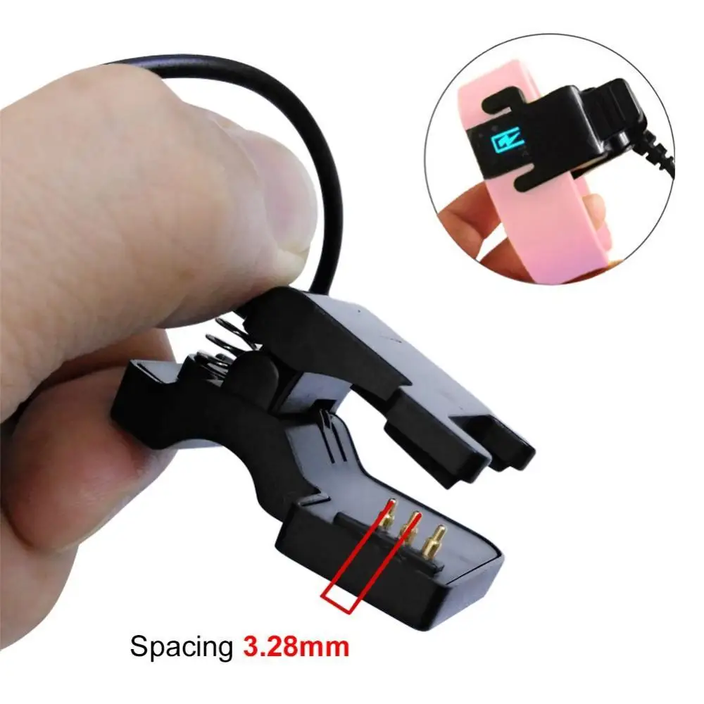 

2/3pin 4/5/6mm Portable Smart Bracelet Watch Charging Cable Adapter Charger Clip