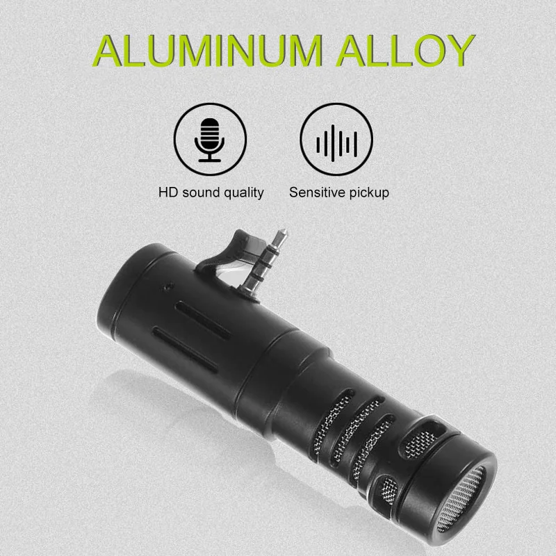 микрофон для телефона портативный Стерео конденсаторный камеры игровой мини пк