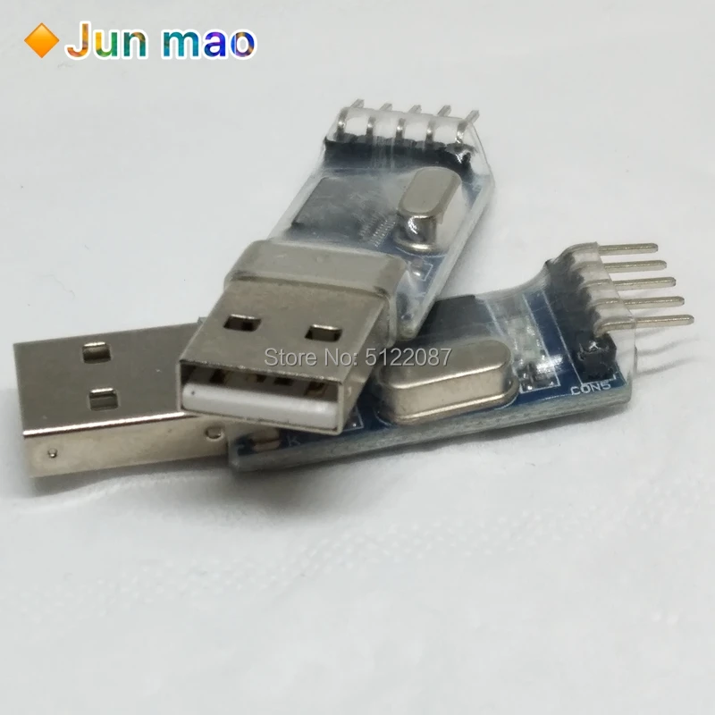 1 шт. USB к RS232 ttl конвертер адаптер модуль PL2303 с прозрачной крышкой PL2303HX