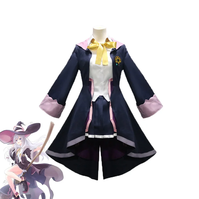 

Блуждающие ведьмы, поставляющая материалы для Elaina Косплэй костюм I рай на Наряд Костюмы для девушек и женщин Косплэй вечерние полный набор