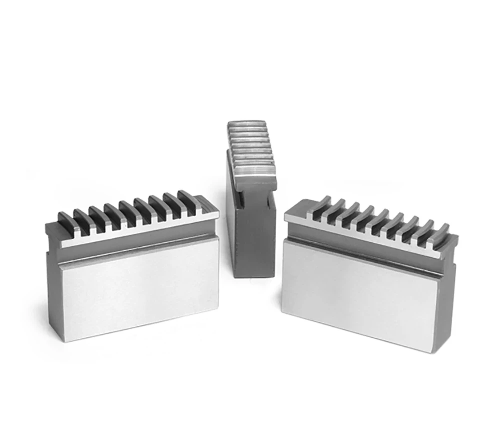 Chuck assistants claws machine tools K11-100 soft jaws one set | Инструменты