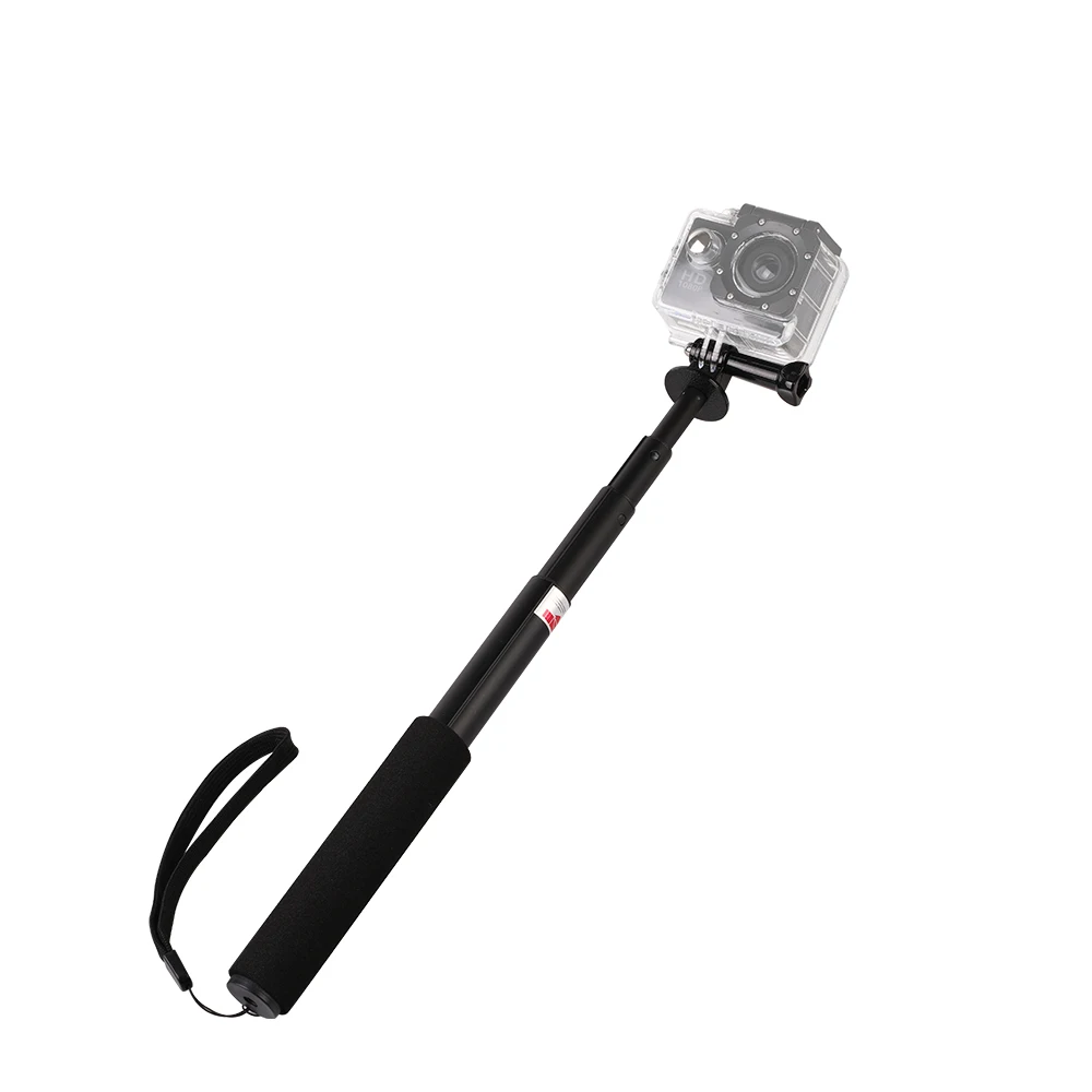 Селфи палки ручной Выдвижной полюс монопод палка + держатель телефона для Gopro HERO 8