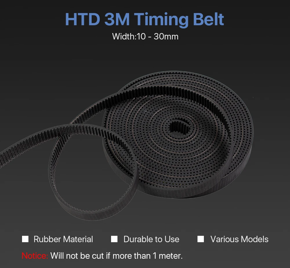 Высокое качество HTD 3M PU открытый ремень 3M 5 мм-40 мм ремень передачи 3M полиуретана для CO2 лазерной гравировки резки