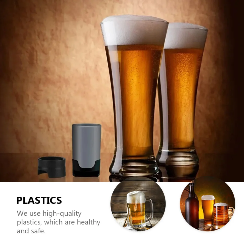 

2pcs Beer Head Frother Household Beer Foamer Beer Foaming Control Tools