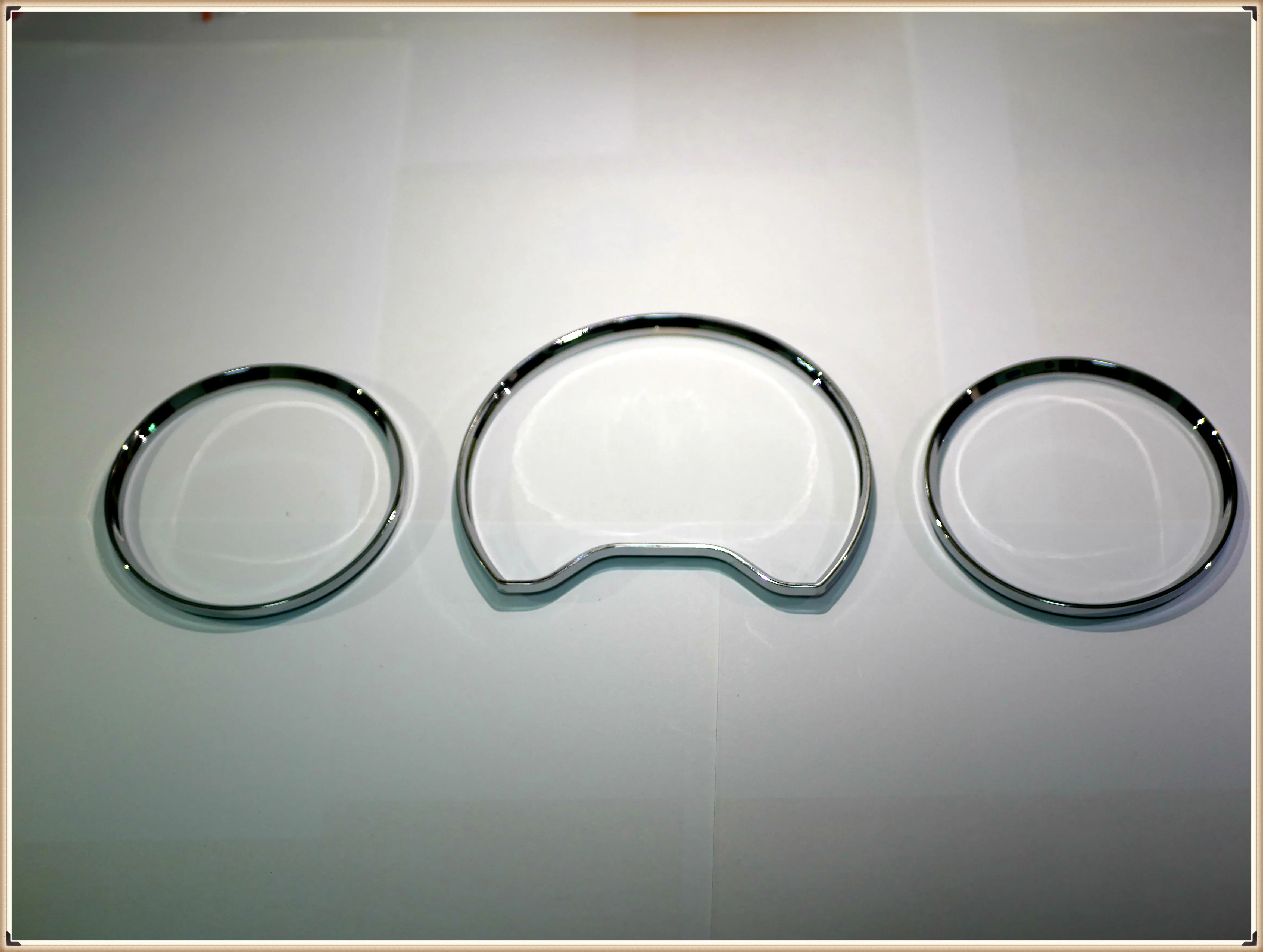 Хромированные Кольца циферблаты со спидометром хромированные кольца Тахометр