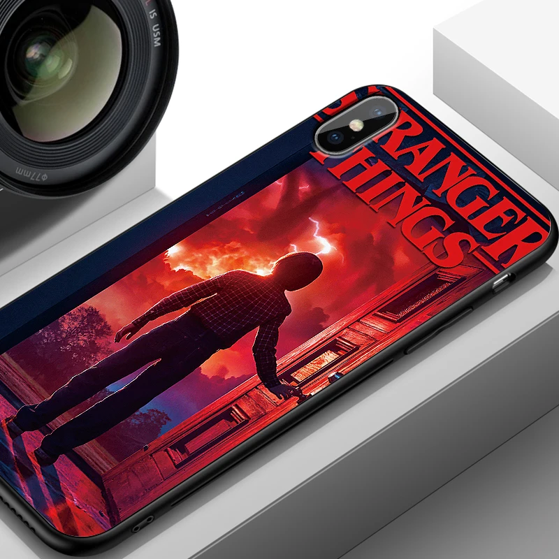 Чехол для телефона iphone 11 Pro Max XR XS MAX X Stranger Things tv series Apple 8 7 6 5S s Plus Силиконовый ТПУ