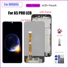 ЖК-дисплей 6,3 дюйма для UMIDIGI A5 PRO, сменный на кодирующий преобразователь сенсорного экрана в сборе, для ЖК-дисплея UMI UMIDIGI A5PRO с рамкой + G