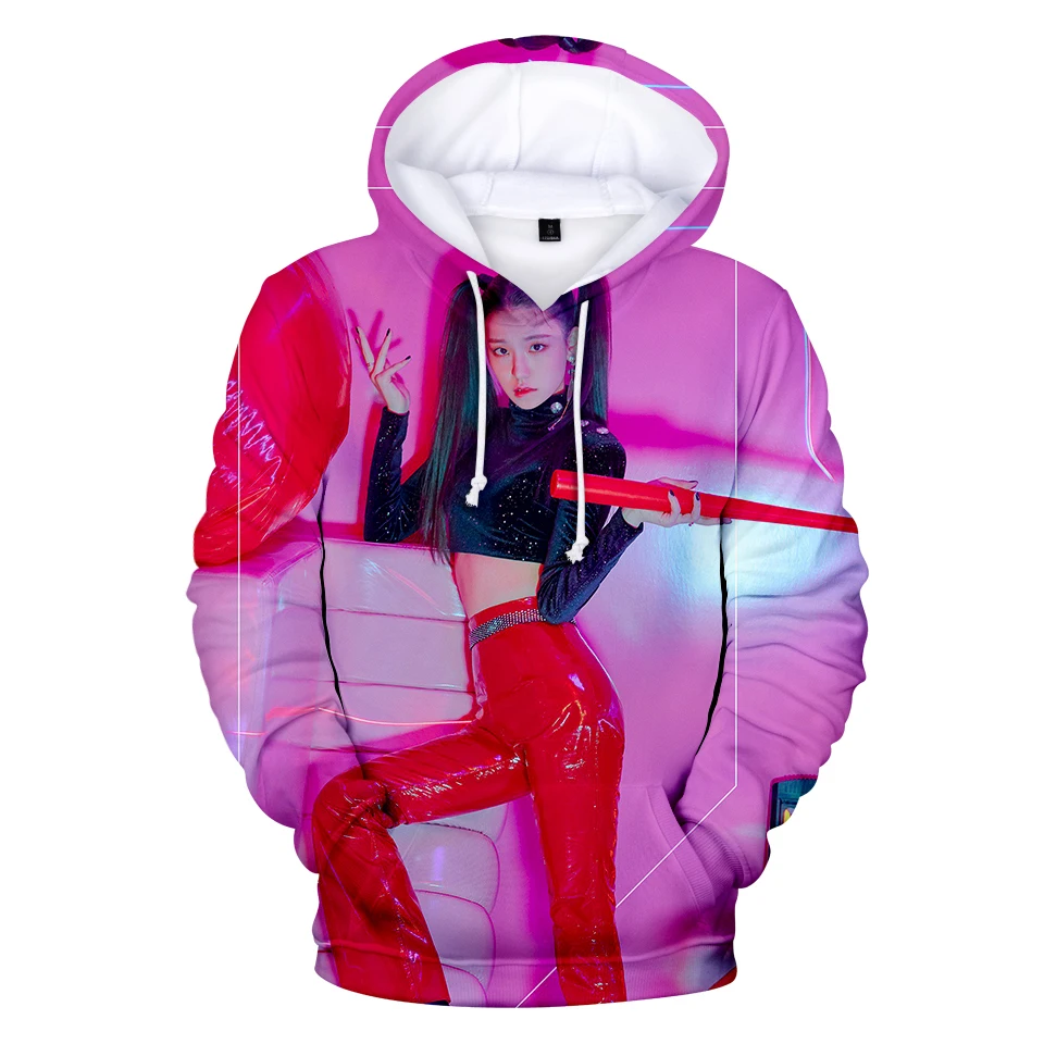 

Hot Sale ITZY Character 3D Printing Hoodies Fashion Sweatshirts Popular Long Sleeve Men Women Hoodedies Print Tops XXS_XXXL