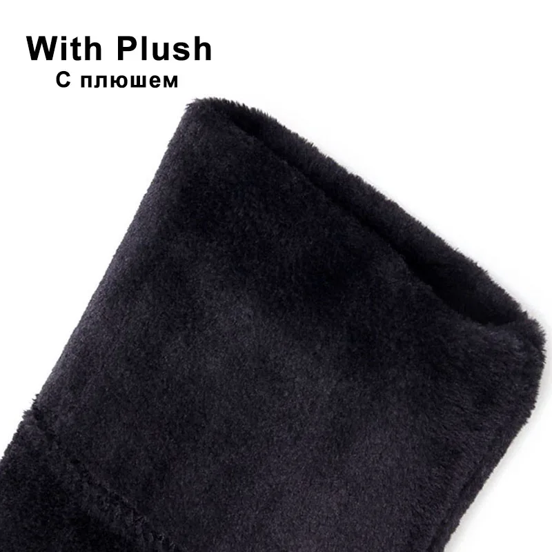 Женские теплые мотоциклетные сапоги TAOFFEN зимние классические высокие размеров