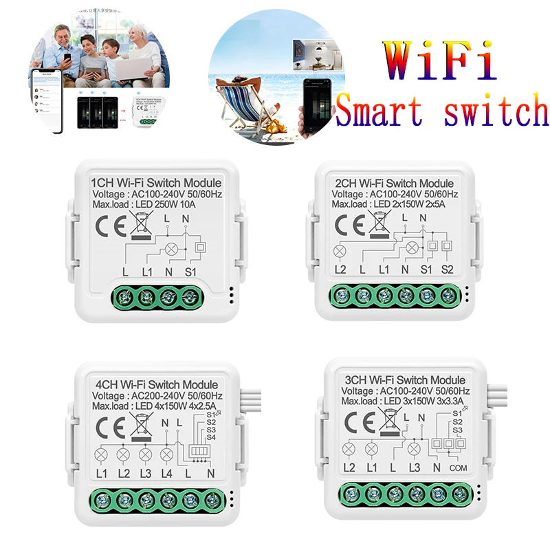 

wifi smart switch with 2-way control on-off device can be remotely controlled by diy app to be used with agoogle home