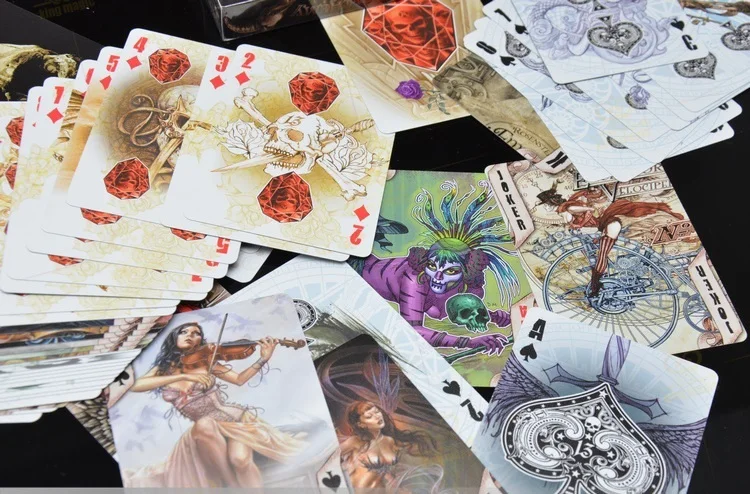 Велосипед черный ядро Алхимия английская колода игральные карты Расширенный