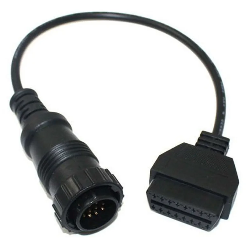 ObdTooL для MB Sprinter 14 Pin to 16 OBD 1 2 диагностический сканер соединительный кабель|Кабели и