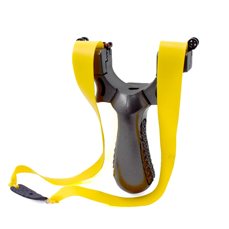 

Outdoor Sports Competitive Slingshot Shooting Toys High Precision Slingshot with Flat Rubber Bands Catapult Games for Kids