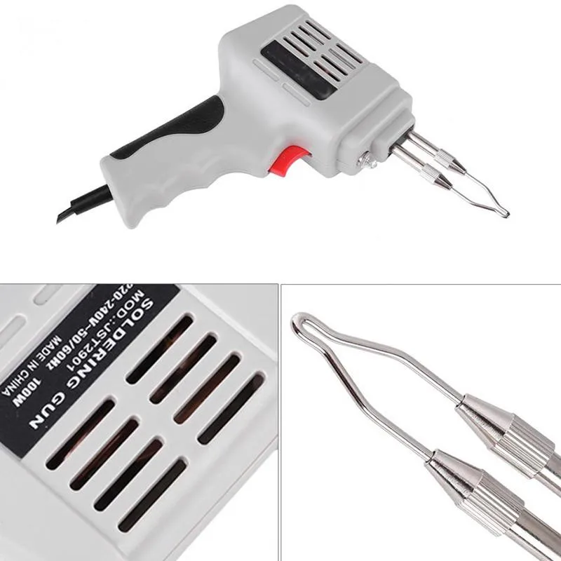 

Selling Electrical Soldering Iron Gun Hot Air Heat Gun Hand Welding Tool With Solder Wire Welding Repair Tools Kit EU 220V 100W