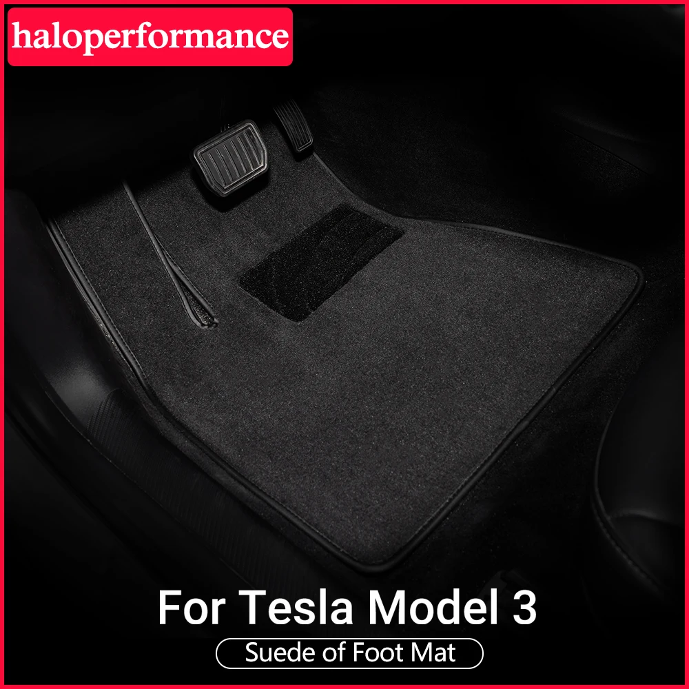 Model3 подходит для всех погодных ковриков Tesla Model 3 Аксессуары ног три модели