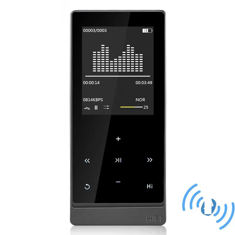

NEW MP3 Player Touch Screen Dual Audio Output Metal Lossless Music Player Support FM eBook Recorder
