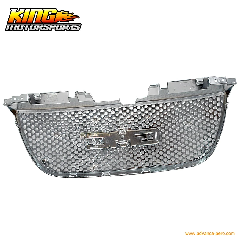 Подходит для 2007 2012 07 13 GMC Yukon Denali Chrome ABS передний бампер решетка 2008 США Внутренняя