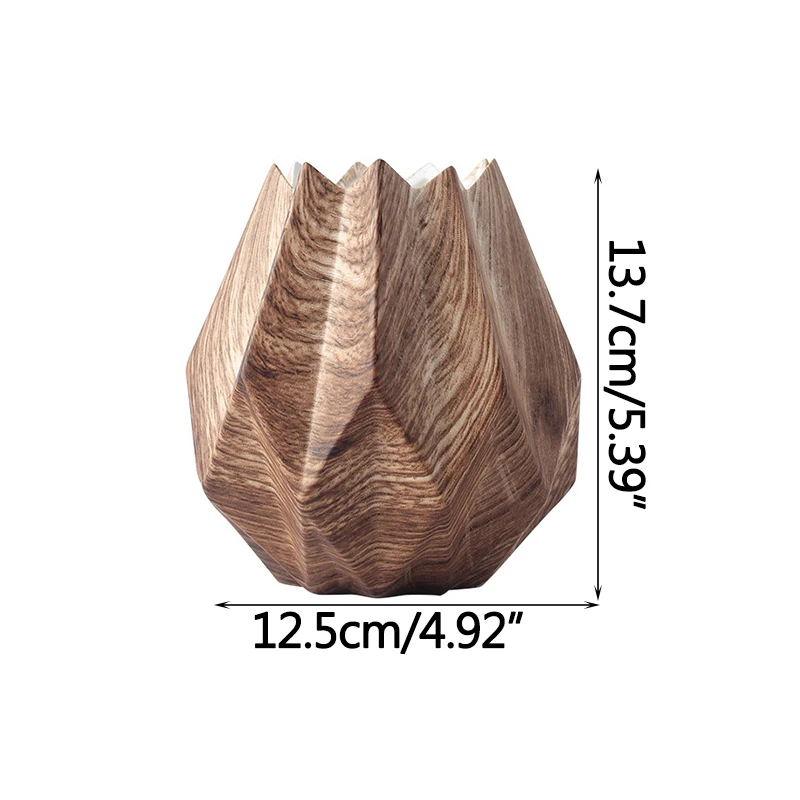 

Nordic Ins Modern Creative Geometric Rhombus Floral Ceramic Vase Light Luxury Desktop Flower Arrangement Home Decoration