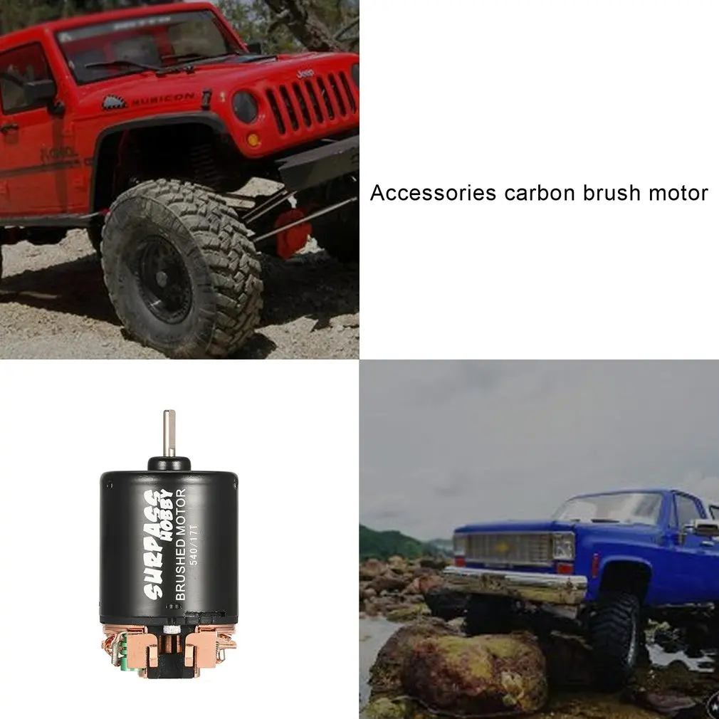 

540 55T 80T 45T 35T 27T Brushed Motor for 1/10 Off-Road Rock Crawler Climbing RC Car RC Brushed Motors For RC Rock Crawler Car