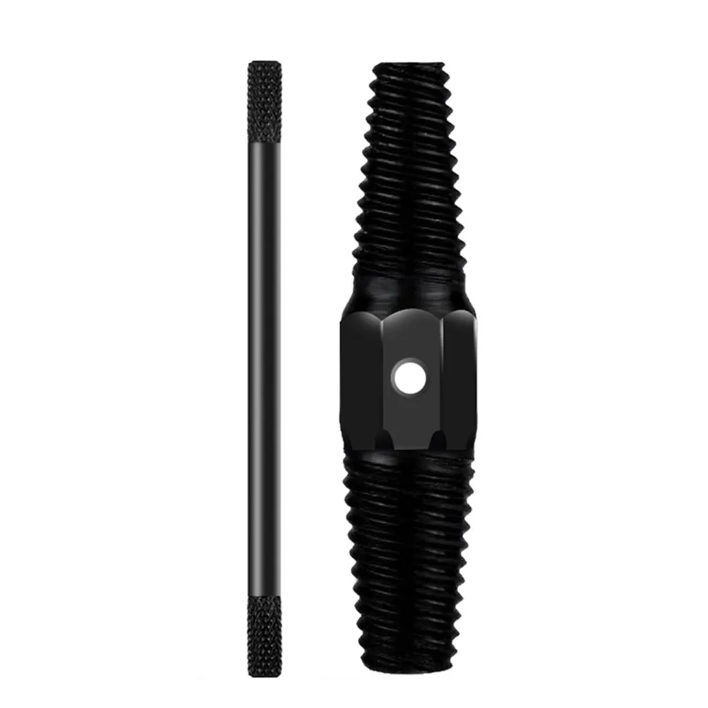 

High-carbon Steel Dual Use Double Head Screw Extractor Pipe Broken Bolt Damaged Screw Drill Bits Remover Hex Connector
