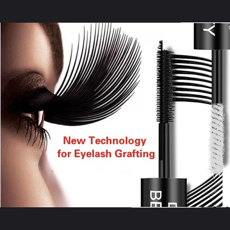 

Silk Fiber Mascara Natural Long Thick Curling Eyelash Not Blooming Mascara BFC996