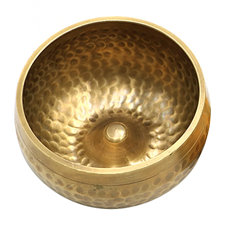 

Tibetan Singing Bowl Set with New Dual End Stroker & Cushion Handcrafted for Meditation Yoga Spiritual Healing