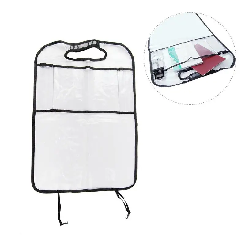 Автомобиль Интерьер ребенка анти-кик коврик авто сиденье Черная защитная крышка