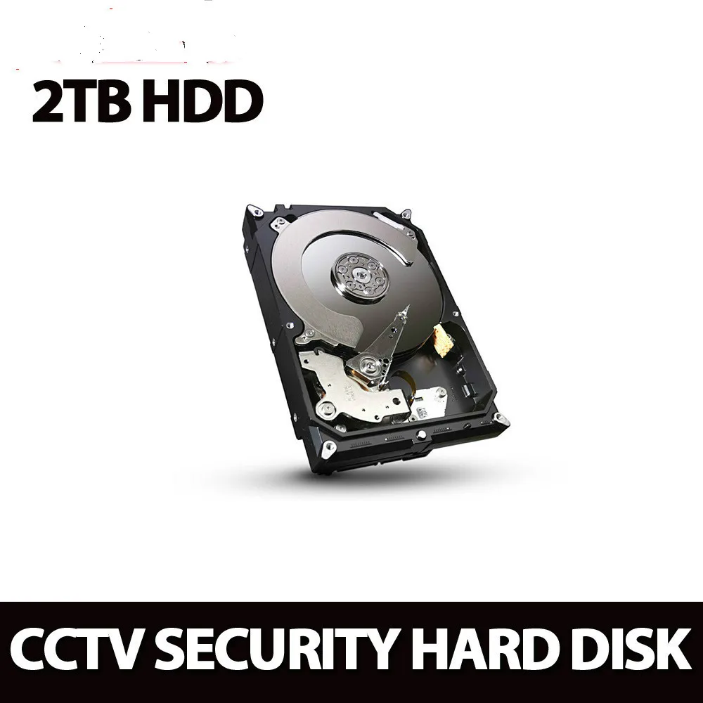 

HKIDISTE SATAIII Hard Disk Drive HDD 2TB 2000GB 64MB 7200rpm for CCTV System DVR NVR Security Camera Video Surveillance Kits