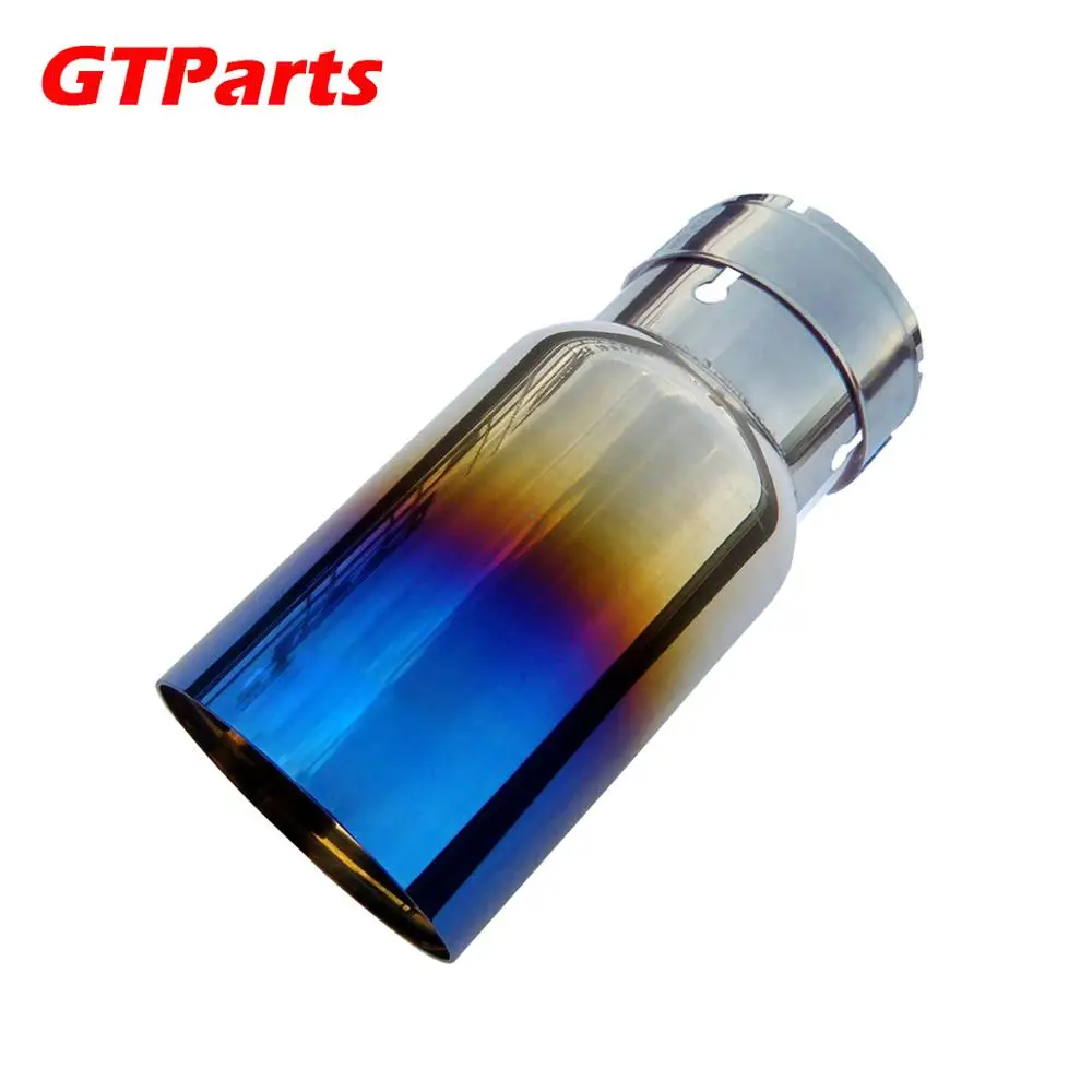 

1 шт. универсальные наконечники выхлопной трубы с логотипом M из нержавеющей стали, эффективный глушитель выхлопной трубы