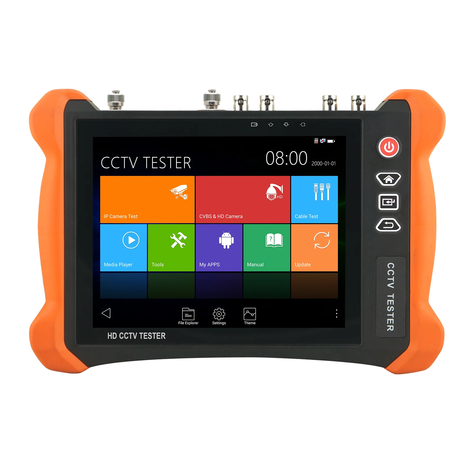 Профессиональный тестер системы видеонаблюдения H.265 4K 8 Мп инструменты для