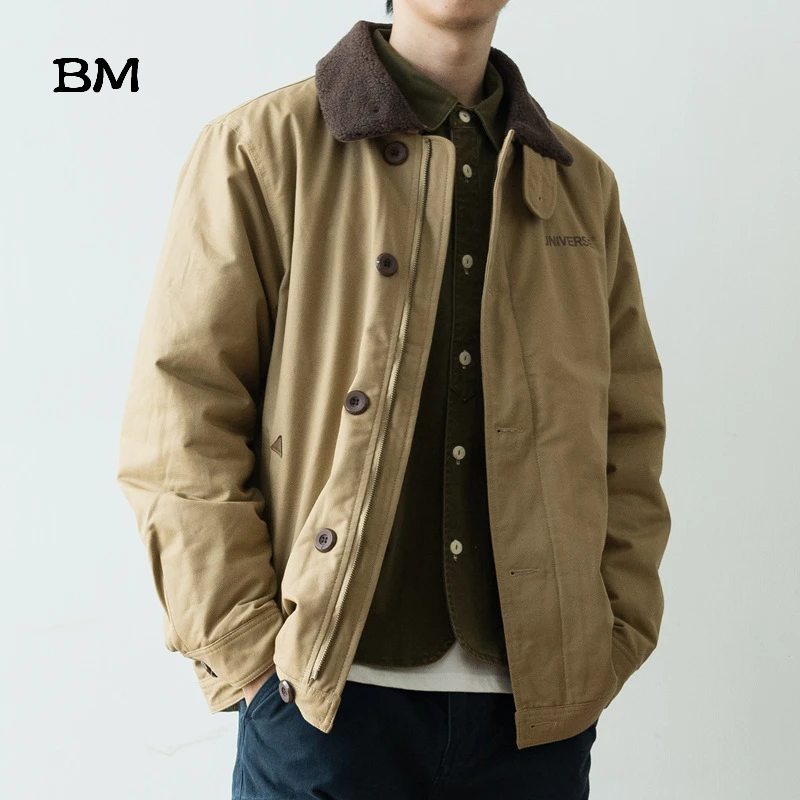 Зимняя мужская куртка высокого качества в японском стиле Харадзюку повседневная