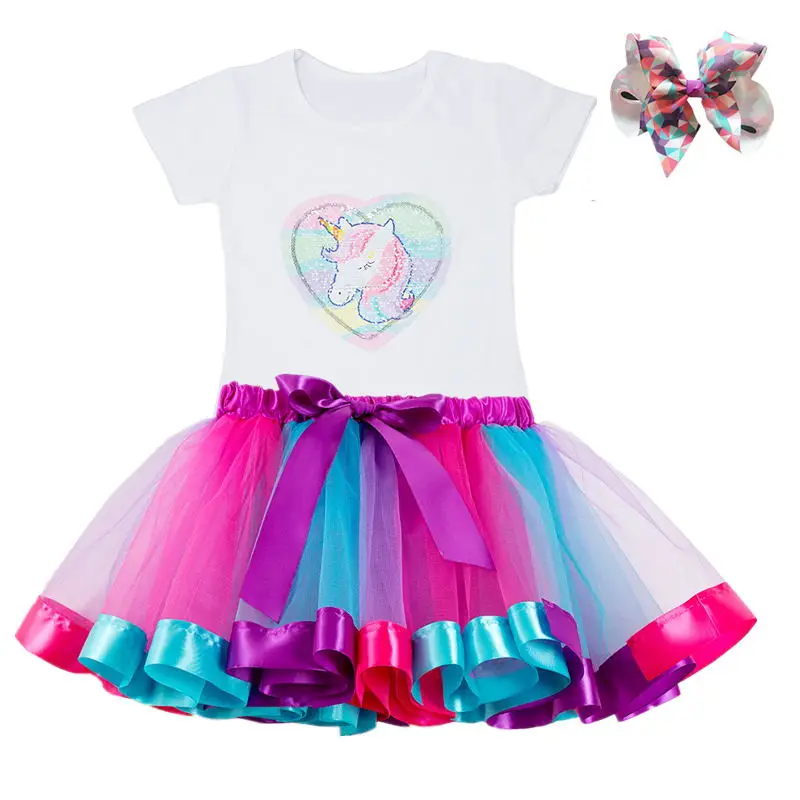 lIittle Princess Girls Dress Summer Children Dresses for Designer Party Wear Clothing Kids Clothes Vestidos | Детская одежда и