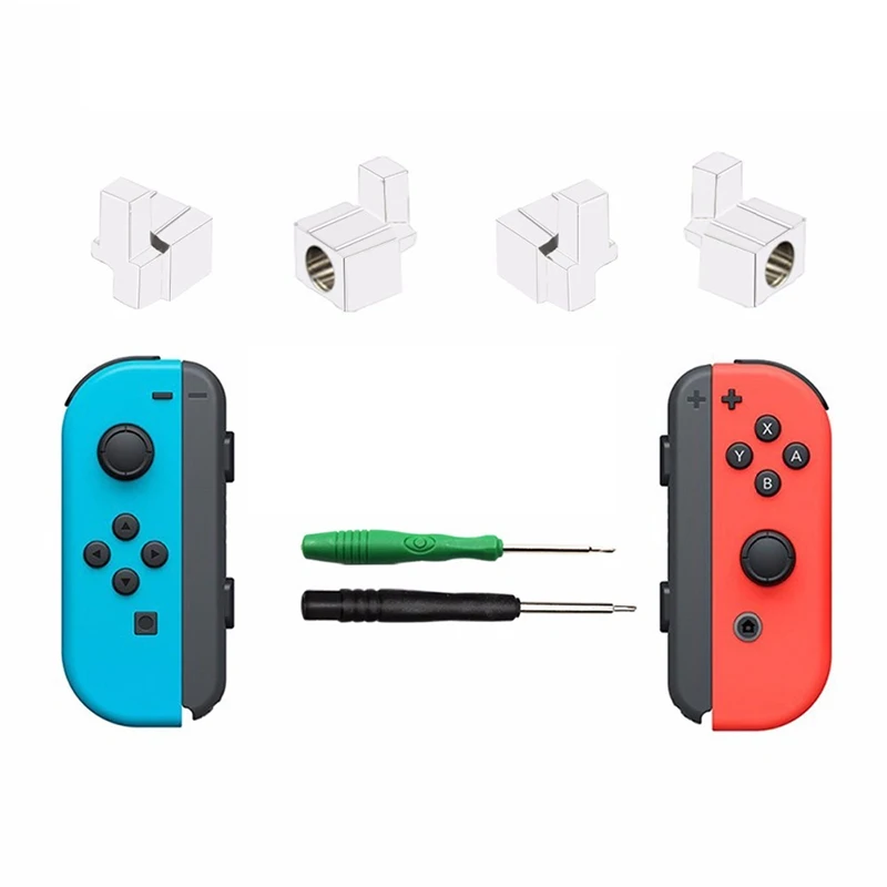 Запчасти из сплава 2 пары замок с отвертками инструмент открывания для nintendo Switch NS